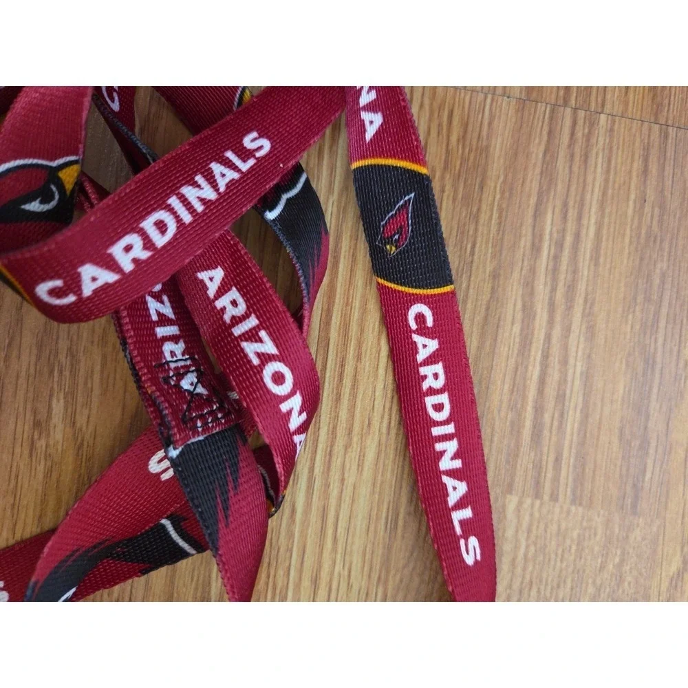 NFL Arizona Cardinals Pet Dog Leash NWT Red, Black Heavy Duty Carabiner